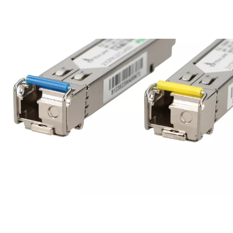 Moduł Extralink SFP WDM 1.25G, 1.25Gbps, 1310/1550nm, jednomodowy, 20km, LC, DOM, para, zaprojektowany dla HP/Aruba