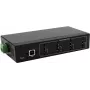 Koncentrator USB Exsys EX-11214HMVS — 4-portowy metalowy koncentrator z ochroną ESD 15 kV