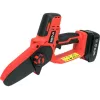 Pilarka łańcuchowa akumulatorowa YATO YT-828135 — 18V Li-Ion 2Ah, prowadnica 10 cm, 3200 obr./min, prędkość łańcucha 4,8 m/s, 26 ogniw