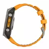 Garmin fenix 8 3,56 cm (1,4) AMOLED 47 mm Cyfrowy 454 x 454 pikseli Ekran dotykowy Grafit Wi-Fi GPS (satelitarny)