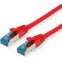 VALUE S/FTP PiMF kabel krosowy Cat.6A Kl. EA Czerwony 0.15m - FTP - PIMF (21.99.1980)