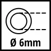 Wąż Einhell 41.394.10 4 m 8 bar Czerwony