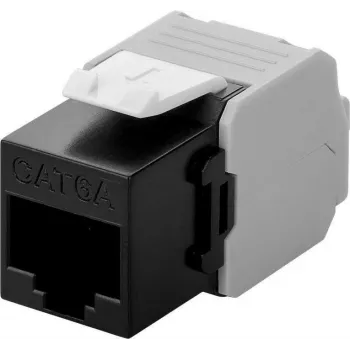 Moduł keystone Microconnect KEYSTONE-16, płaski czarny, RJ-45