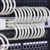Qoltec 54513 19" szczotka do szafy Rack, 1U