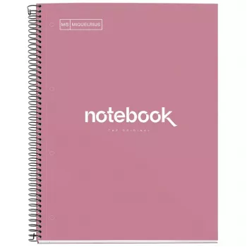 MIQUELRIUS College Notebook Emotions 1 squaczerwony DIN A4 inner margin (A469326)