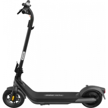 Ninebot by Segway E2 Pro, klasyczna hulajnoga, szary, 20 km/h, 100 kg, uniseks, od 16 lat