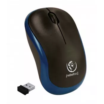 Bezprzewodowa mysz optyczna Rebeltec METEOR niebieska RBLMYS00048 USB