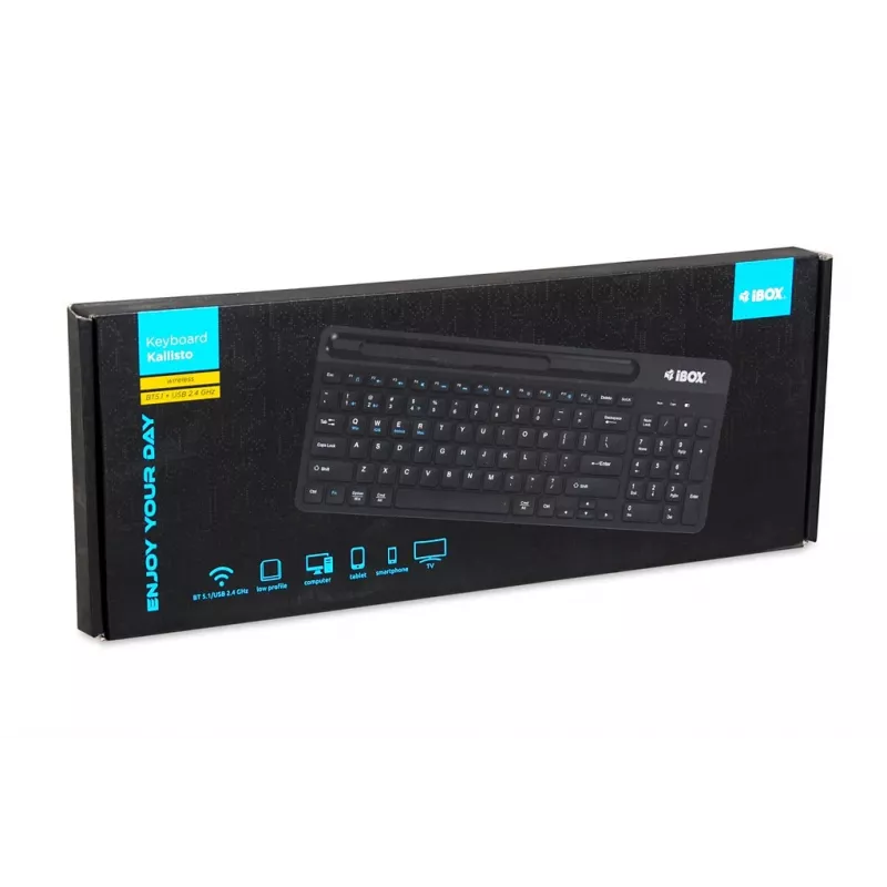 IBOX Kallisto BT/2.4GHZ Bezprzewodowa Klawiatura