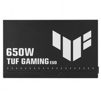 Zasilacz ASUS TUF GAMING 650B EVO — 650 W, 20+4 pin ATX, 80 PLUS Bronze, Czarny