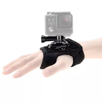 Puluz pasek na nadgarstek do kamer sportowych z obrotem 360° — kompatybilny z GoPro HERO 7/6/5/4/3/2, SJCAM, Xiaomi