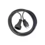 Brennenstuhl 1165010015 Qualitäts-Kunststoffkabel 2 m H05VV-F 3G1,5, schwarz (1165010015)