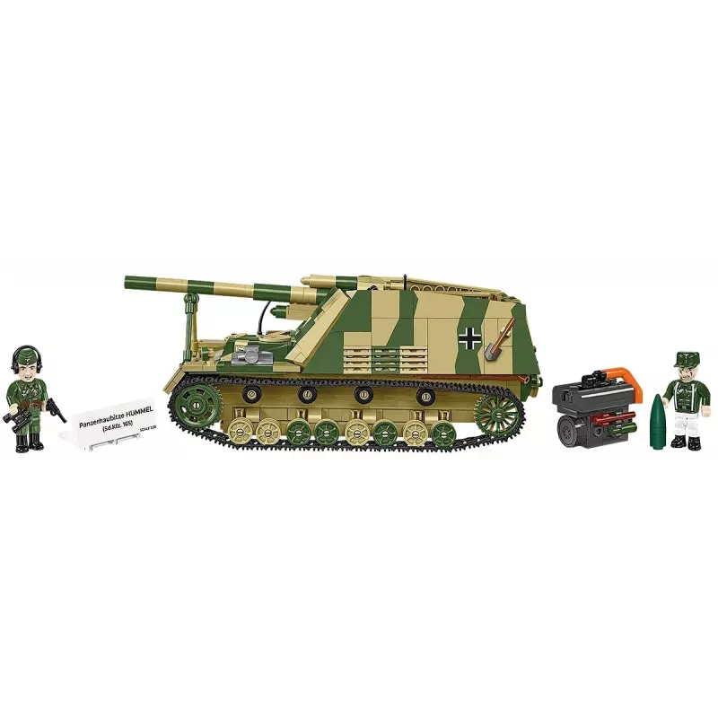 Zestaw konstrukcyjny Cobi Panzehaubitze Hummel 1118 elementów model do składania