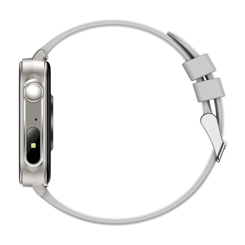Smartwatch Colmi P80 srebrny – Colmi P80 kompaktowy smartwatch, srebrna koperta