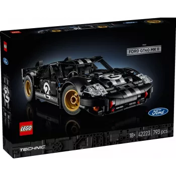 LEGO TECHNIC 42223 1966 Ford GT40 MKII Samochód Wyścigowy