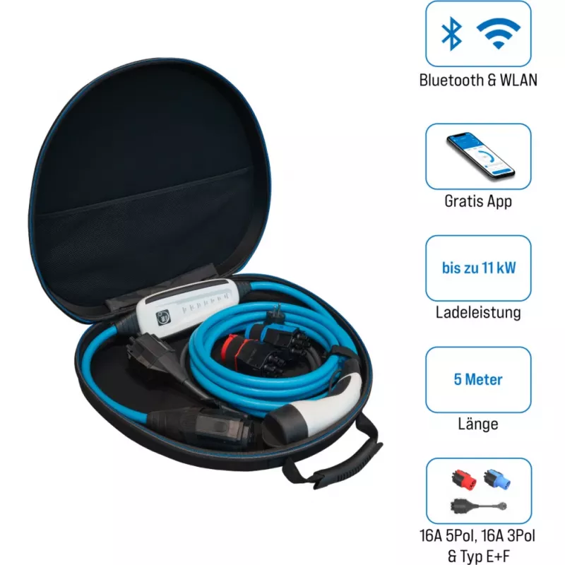 Kabel ładujący NRGkick 16A 5m zestaw Optimal 17501093 do ładowania EV