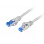 Kabel sieciowy LANBERG PCF6A-10CC-0500-S Cat6a S/FTP RJ-45–RJ-45 5 m Szary LSZH
