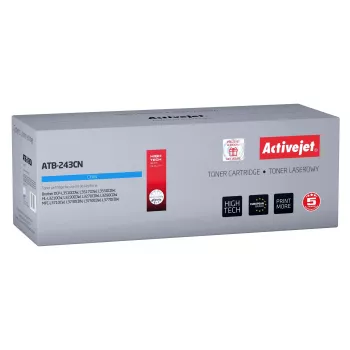 Toner Activejet ATB-243CN (zamiennik Brother TN-243C; Supreme; 1000 stron; cyjan)