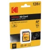 Kodak - Karta pamięci Flash - 128 GB - UHS Klasa 3 / Klasa 10 - 650x - SDXC UHS-I (EKMSD128GXC10HPRK)