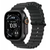 Smartwatch Apple Watch Ultra 3 GPS + Cellular 49mm Czarna Tytanowa Koperta Czarny Pasek Oceaniczny