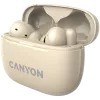 Słuchawki Canyon CNS-TWS10BG True Wireless Stereo (TWS) douszne do rozmów/muzyki/sportu/codziennego użytku USB Type-C Bluetooth Beżowy (CNS-TWS10BG)