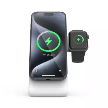 Ładowarka bezprzewodowa 3w1 MagSafe do iPhone, Apple Watch i AirPods Crong