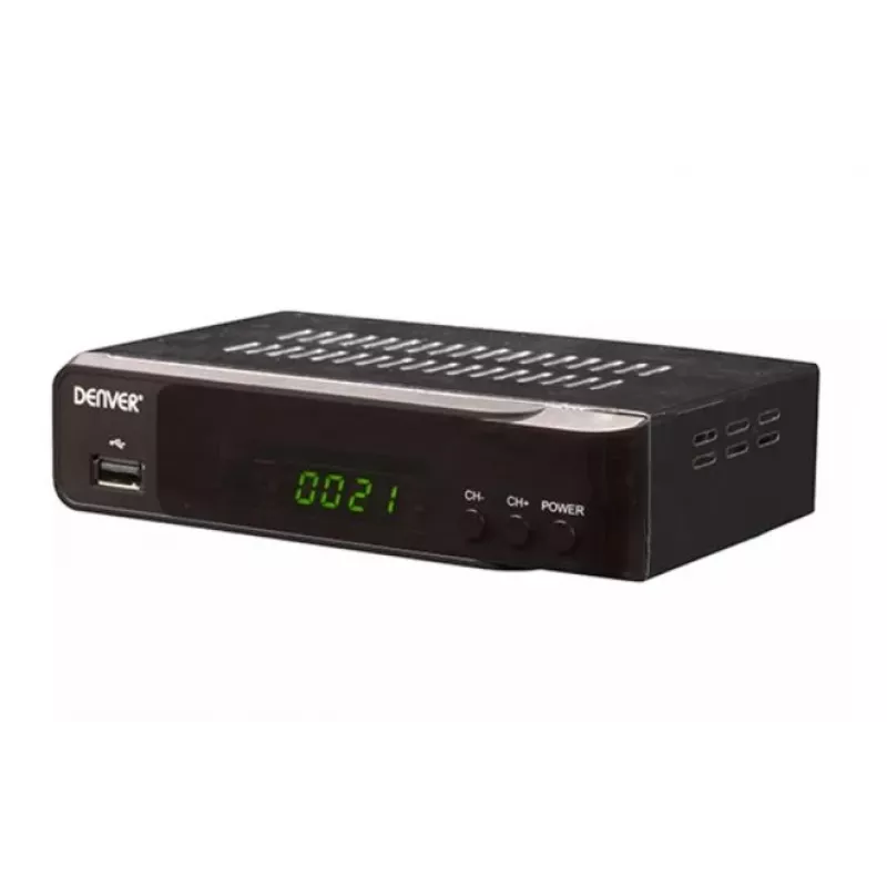 Dekoder Denver DTB-133 Full HD DVB-T2 Tuner cyfrowy