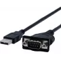 Kabel szeregowy USB – RS-232 Exsys EX-13001, 1,8 m, chipset FTDI