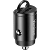 Ładowarka samochodowa YENKEE CAR 01 Power Delivery 30W 2×USB-C