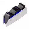Stacja ładująca FIXED FIXPS5-DCC-BW do PlayStation 5 przewodowa czarno-biała
