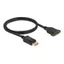Przedłużacz DisplayPort do montażu w panelu DeLOCK 87095 8K 60 Hz 1 m