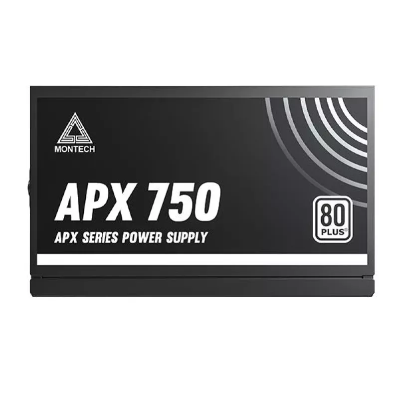 Montech APX750 zasilacz 750 W 20+4 pin ATX ATX Czarny