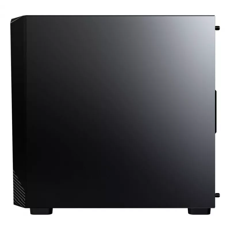 Montech X5M (B) Obudowa PC Micro Tower — Micro‑ATX/Mini‑ITX, 3x120mm przód, 1x120mm tył, obsługa zasilacza ATX, 2x3,5 cala + 4x2,5 cala, Czarna