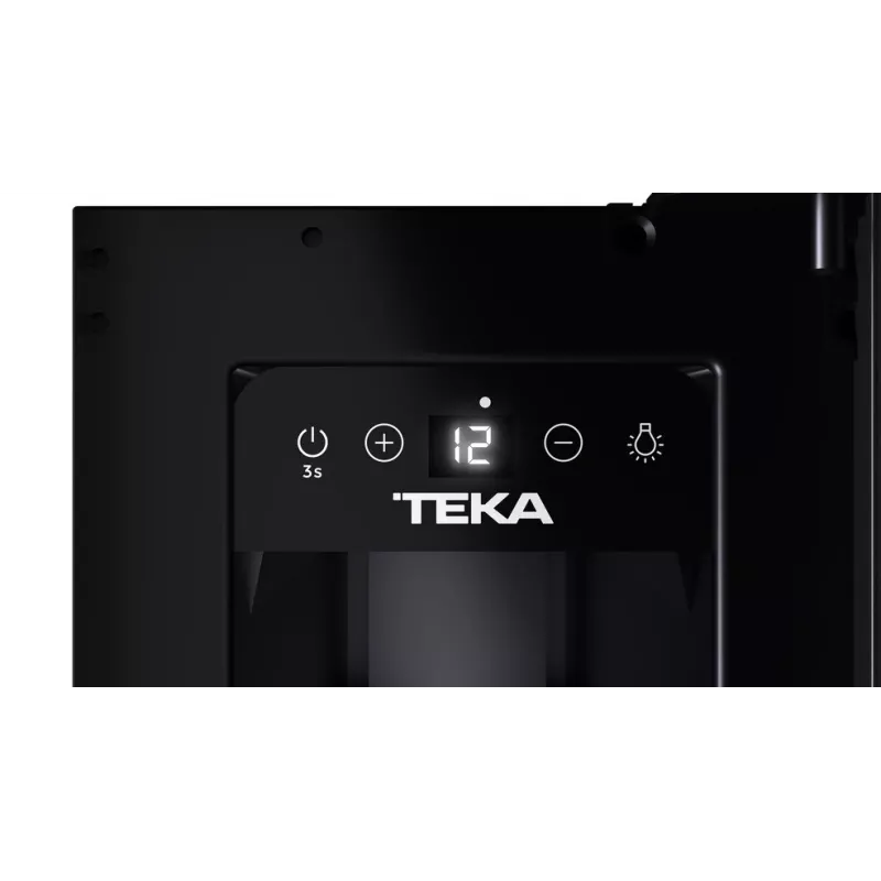 Teka RVU 10008 GBK Termoelektryczna chłodziarka do wina do zabudowy Czarna 8 butelek