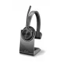 Zestaw słuchawkowy HP Poly Poly Voyager 4300 UC Series 4310 - nauszny - Bluetooth - bezprzewodowy - USB-C - certyfikat Zoom (218474-01)