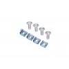 Półka rack Extralink Extralink Shelf 1U 250mm Czarny 19 cali