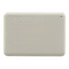 Toshiba Canvio Advance - Festplatte - 4 TB - extern (tragbar) - 2.5 (6.4 cm) - USB 3.2 Gen 1 - hellbeige