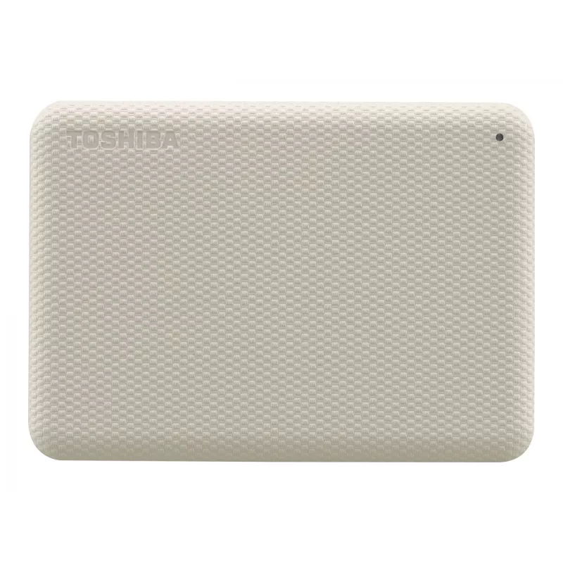 Toshiba Canvio Advance - Festplatte - 4 TB - extern (tragbar) - 2.5 (6.4 cm) - USB 3.2 Gen 1 - hellbeige