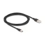 Kabel USB DeLOCK 81227 2,5 m USB A USB C Czarny
