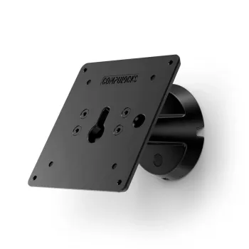 Compulocks VESA uchwyt ścienny uchylny - zestaw montażowy (uchwyt wspornikowy) - uchylny - Aluminium - Czarny - montaż na ścianie, montaż powierzchniowy (505B)