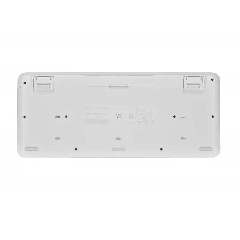 Logitech Signature MK650 for Business – zestaw klawiatury i myszy – bezprzewodowy – 2,4 GHz, Bluetooth LE – QWERTZ – czeski – biało-kremowy
