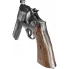 Pulio metalowy rewolwer w stylu policyjnym 155127/1, realistyczny design, metalowa konstrukcja
