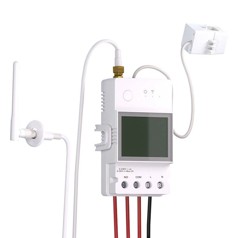 Licznik zużycia energii Sonoff POWCT Wi‑Fi sonda prądowa 100 A