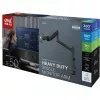 Uniwersalne ramię do monitora o dużej wytrzymałości DM 5110 Single Heavy Duty, uchwyt monitora czarny, do monitorów 43–127 cm (17–50)