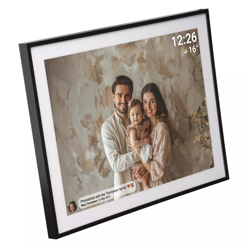 Cyfrowa ramka Denver FRAMEO 19 32GB czarna