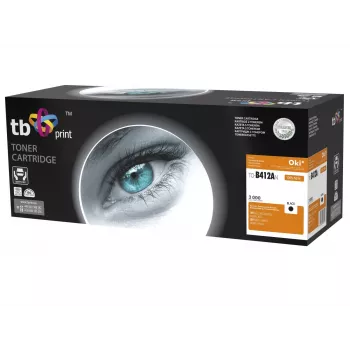 Toner TB Kompat. S OKI B412/B432, Czarny, New 412AN