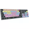 Klawiatura LogicKeyboard LKB-PT-TM — Pełnowymiarowa (100%) Bluetooth QWERTZ niemiecki, Tytanowy Szary