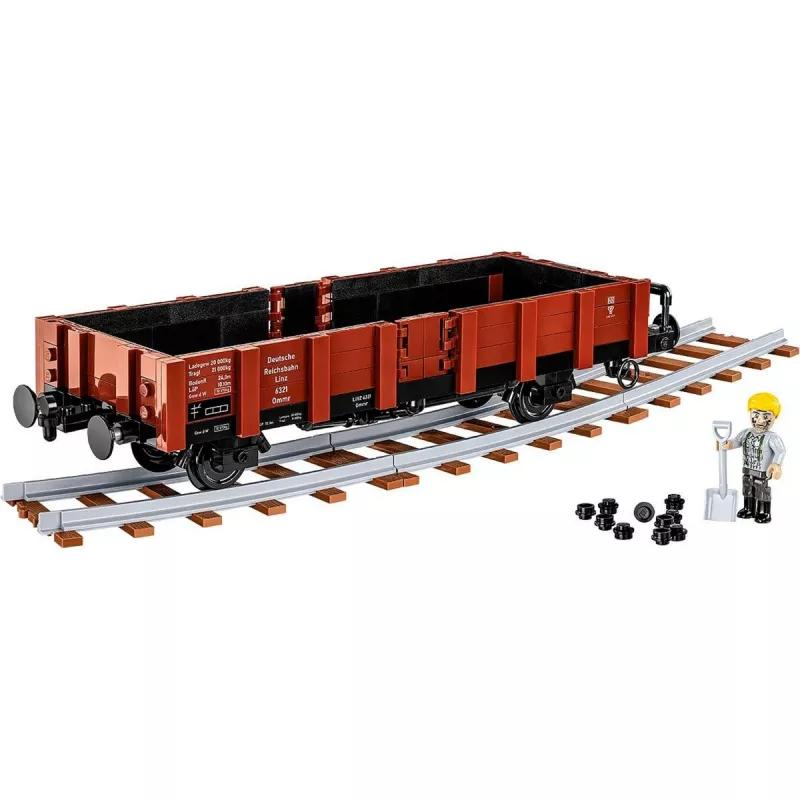 Klocki konstrukcyjne COBI Wagon towarowy typ Ommr 32 LINZ 584 elementy