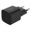 ładowarka USB-C Belkin BOOSTCHARGE 25W Power Delivery czarna – szybki zasilacz ścienny USB‑C PD 25W