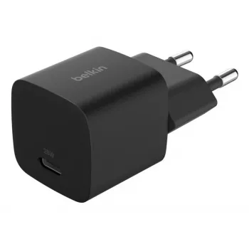 ładowarka USB-C Belkin BOOSTCHARGE 25W Power Delivery czarna – szybki zasilacz ścienny USB‑C PD 25W