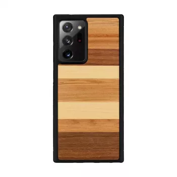 Etui ochronne man and wood do Samsung Galaxy Note 20 Ultra — wykończenie czarne drewno